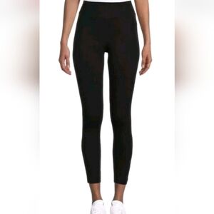 NWT Time and Tru Black Fitted High Rise Womens  Leggings Size XL 16-18